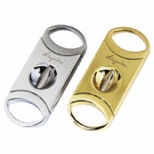 Cigar Cutter Stainless Steel Guillotine Smooth Double Cut Blade for Most Size of Cigars