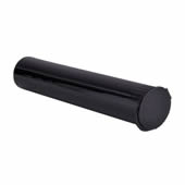 19x98mm Child Resistant Black Pre Rolled Joint Tubes