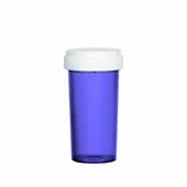 40 Dram Translucent Red Reversible Cap Vials