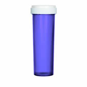 60 Dram Opaque Black Reversible Cap Vials