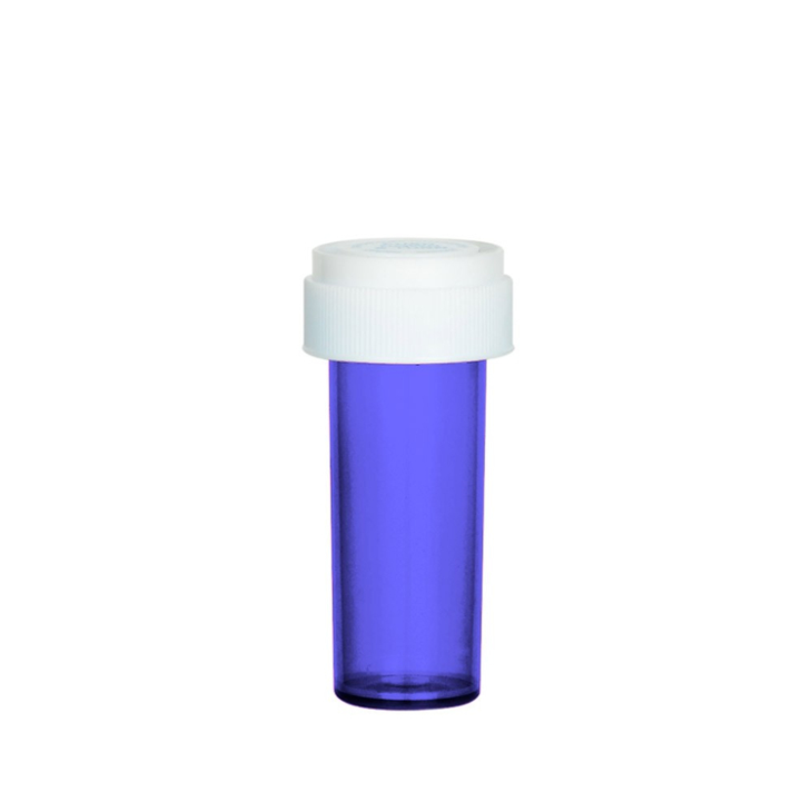 8 Dram Opaque White Reversible Cap Vials