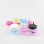 Assorted color 3g plastic concentrate container