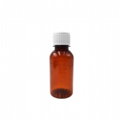 Wholesale Amber Syrup Bottle With Tamper-Evident Cap