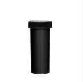 Black Push and Turn Vials