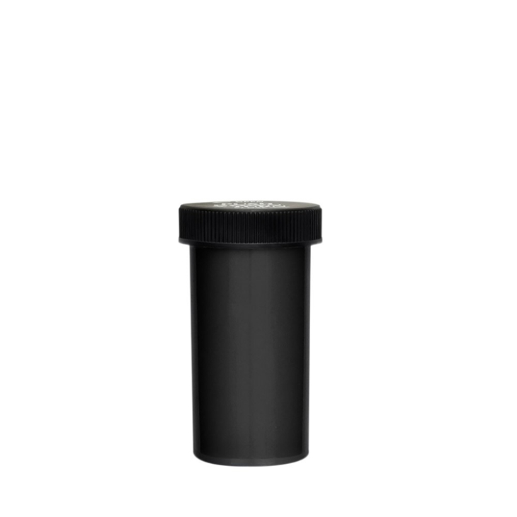 Push and Turn Vials in Amber